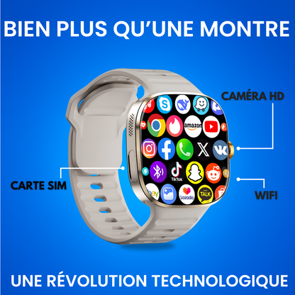 Watch smart connect 5G + Écouteurs OFFERT