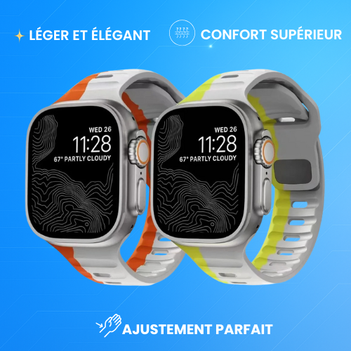 Bracelet smartwatch silicone Wave Strap