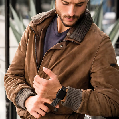 Bracelet smartwatch acier Flexsteel