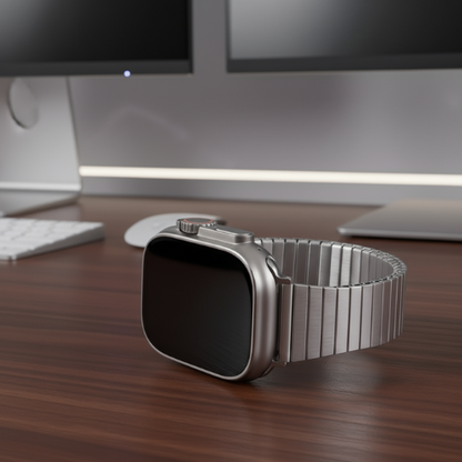 Bracelet smartwatch acier Flexsteel