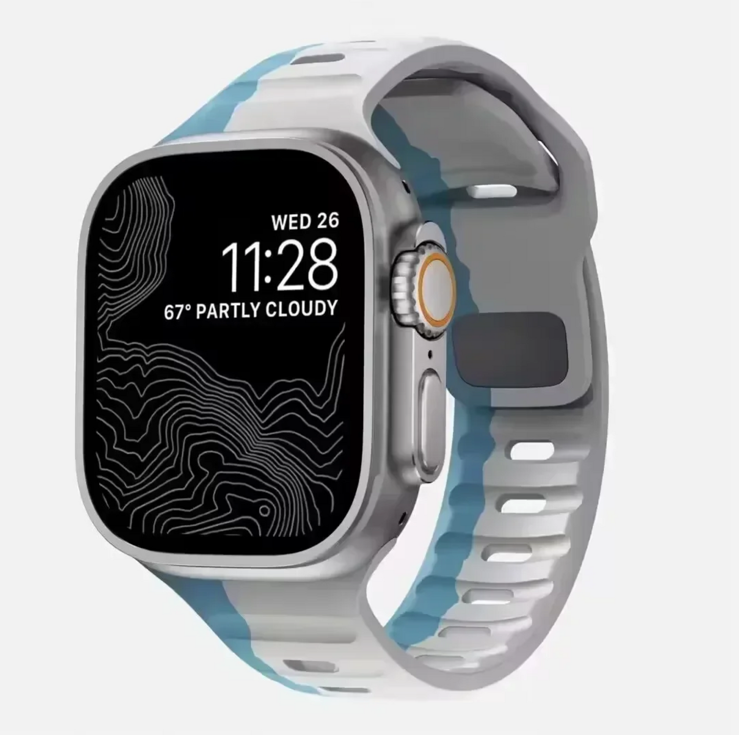 Bracelet smartwatch silicone Wave Strap