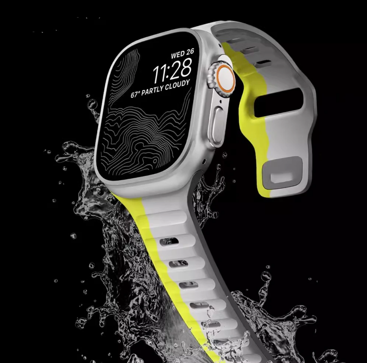 Bracelet smartwatch silicone Wave Strap