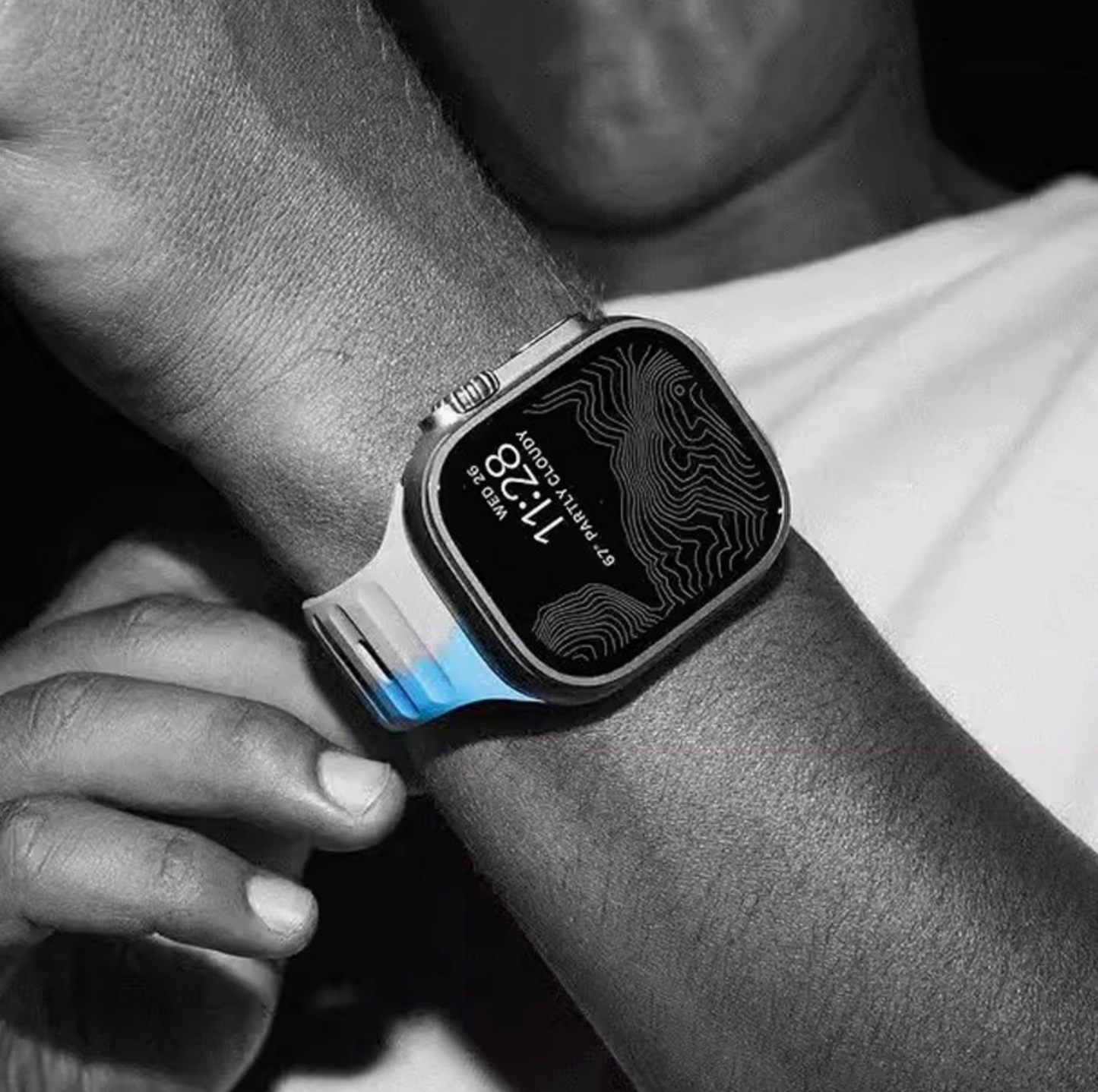 Bracelet smartwatch silicone Wave Strap