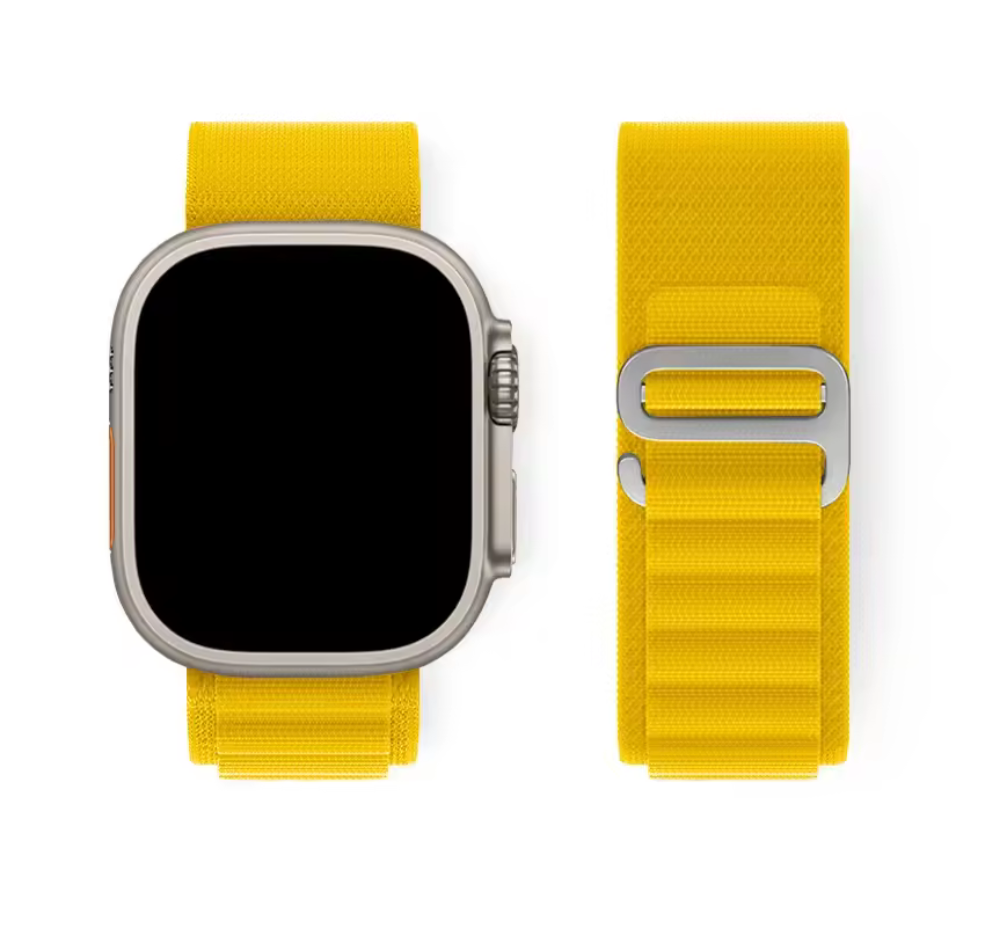 Bracelet smartwatch nylon boucle alpine