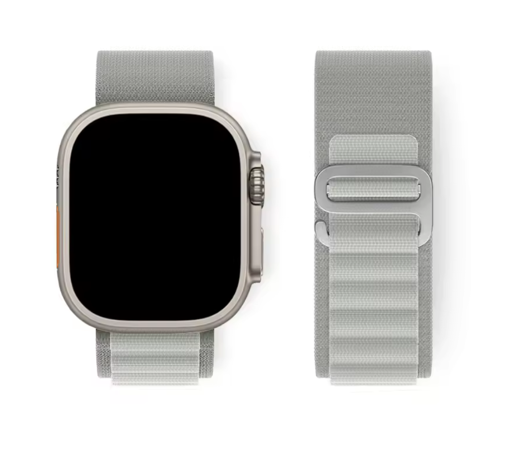 Bracelet smartwatch nylon boucle alpine