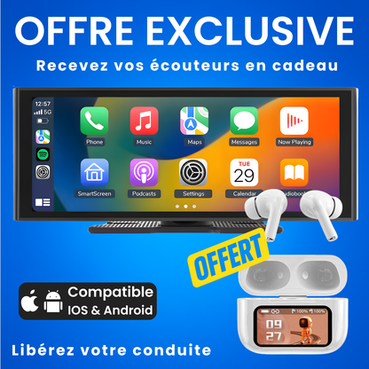 Car Play 2.0 + Écouteurs OFFERT