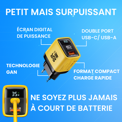 Chargeur rapide 35W