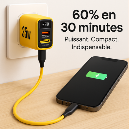 Chargeur rapide 35W