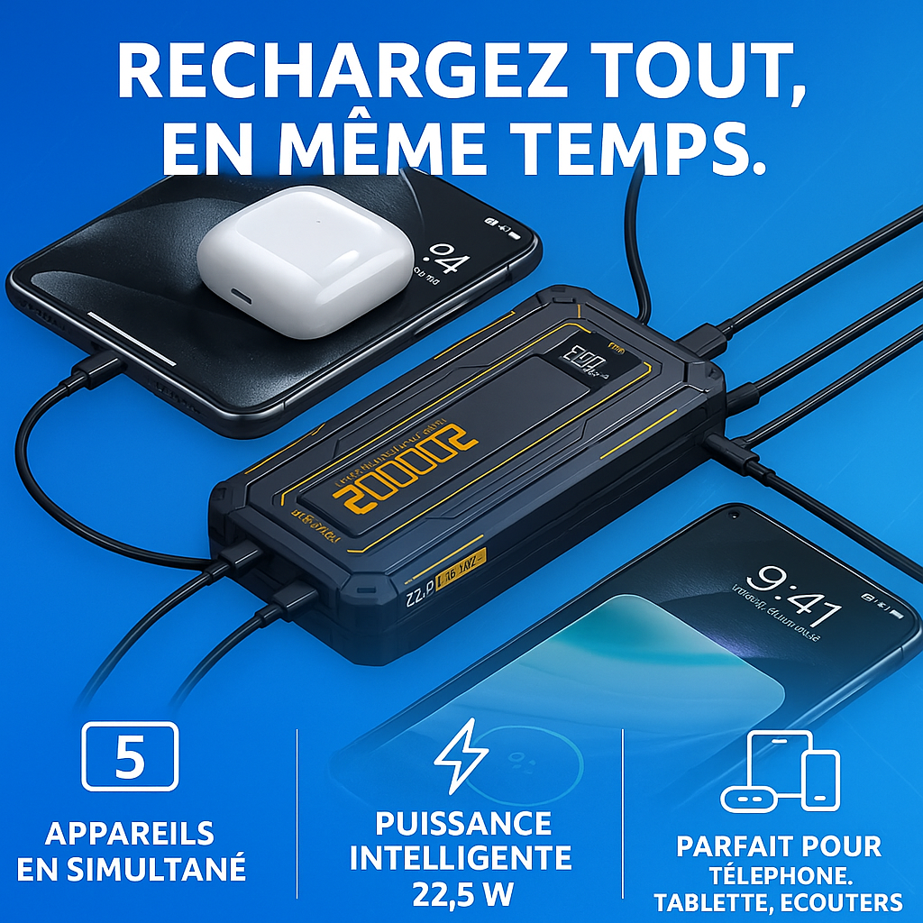 PowerFlash – Batterie compacte