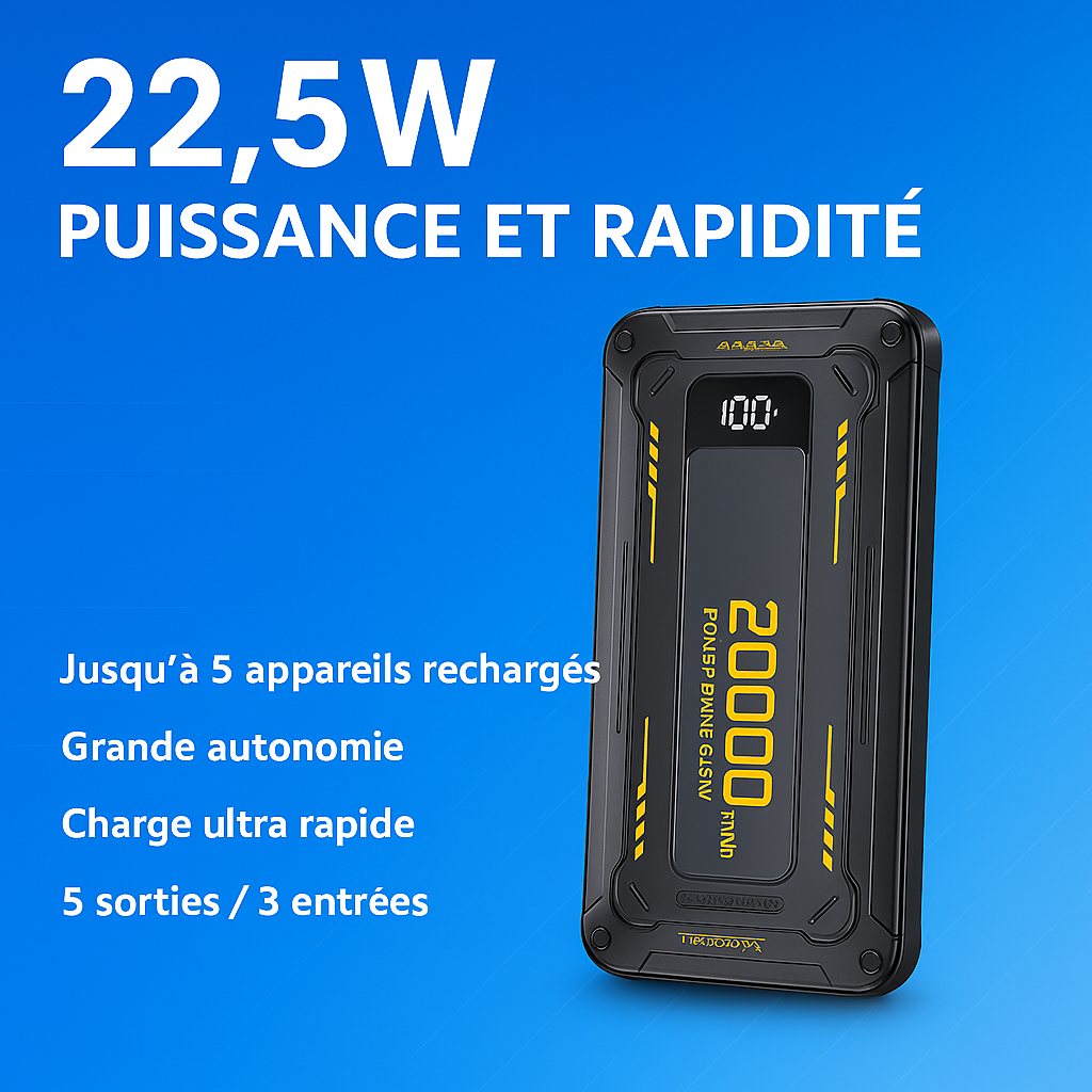 PowerFlash – Batterie compacte