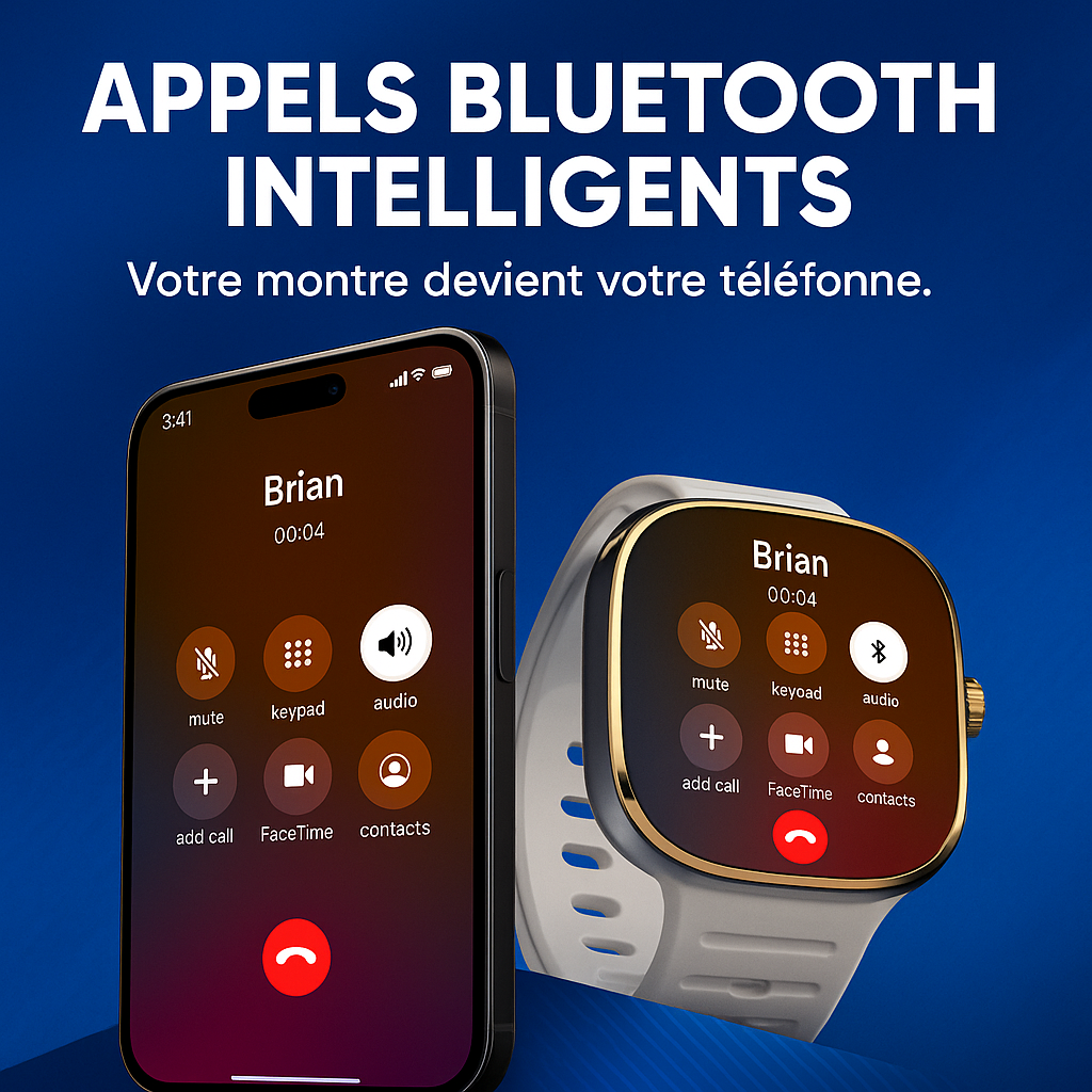 Watch smart connect 5G + Écouteurs OFFERT