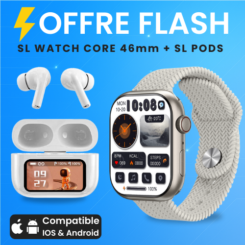 Watch Core 46mm + Écouteurs OFFERT