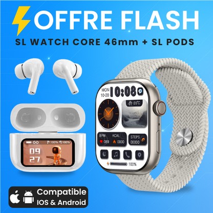 Watch Core 46mm + Écouteurs OFFERT