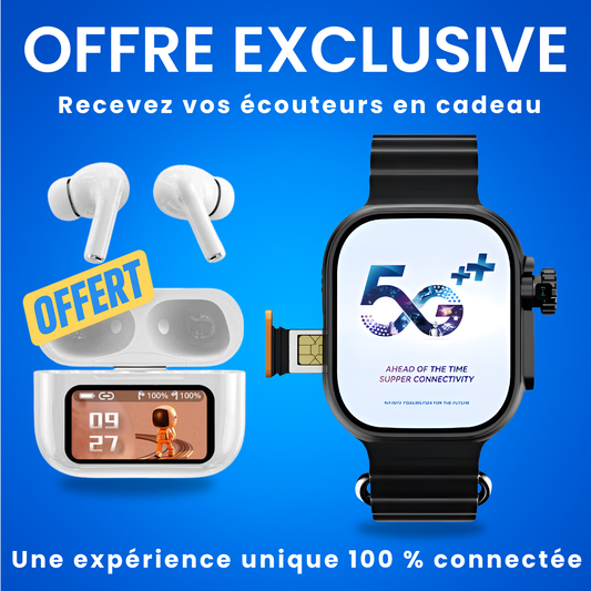 WATCH NOVA 5G 49mm + ÉCOUTEURS OFFERTS