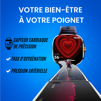 Watch smart connect 5G + Écouteurs OFFERT