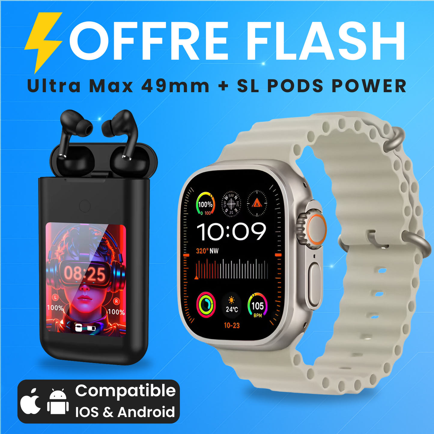 Watch Titan 49mm + SL Pods Power