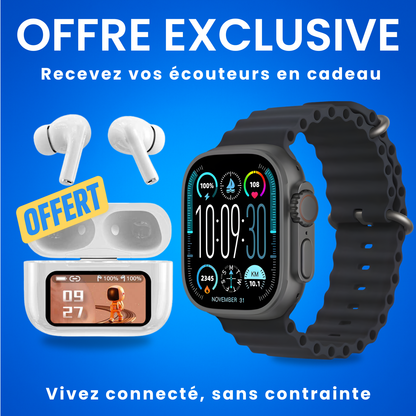 Watch Titan 49mm + Écouteurs OFFERT