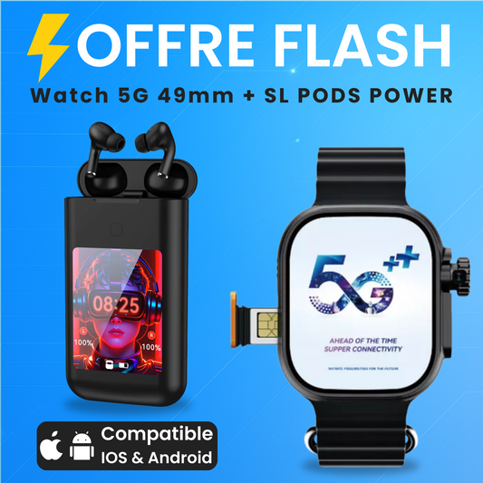 Watch 5G 49mm+SL Pods Power