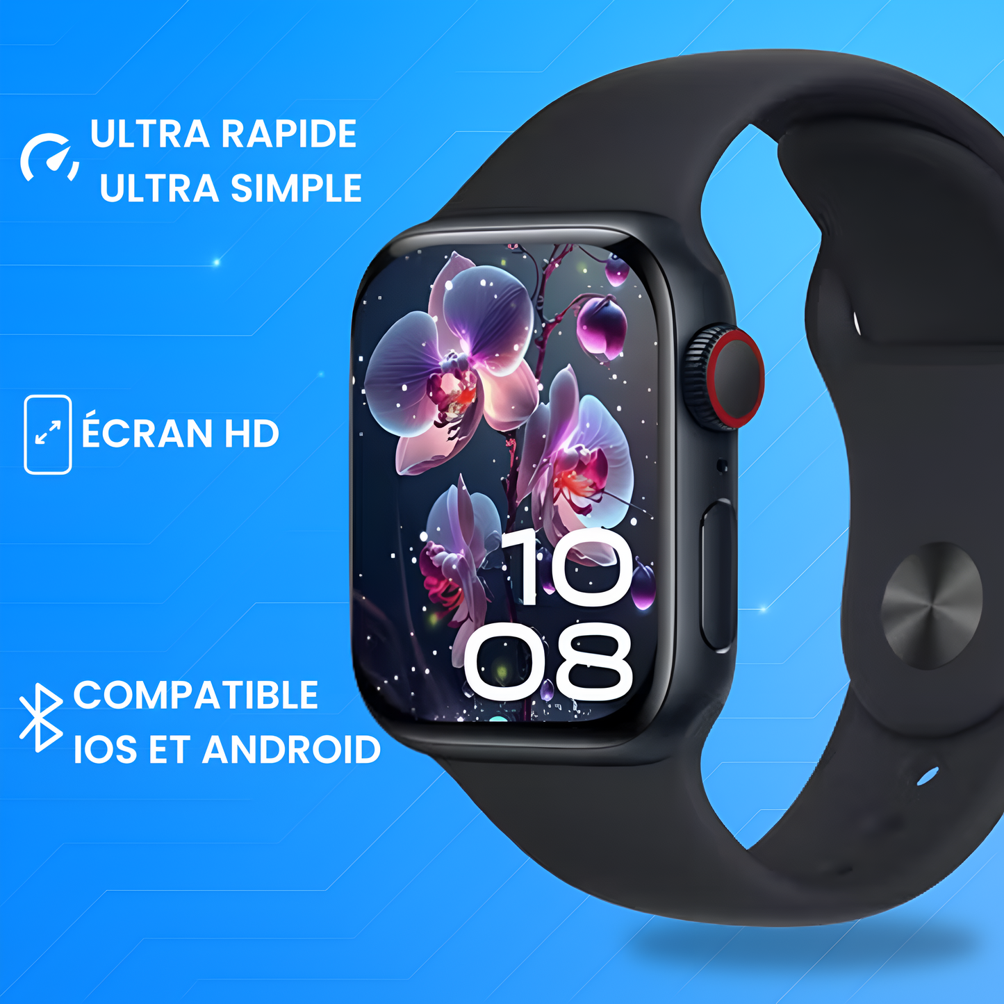 2X Montre Connectée Watch X